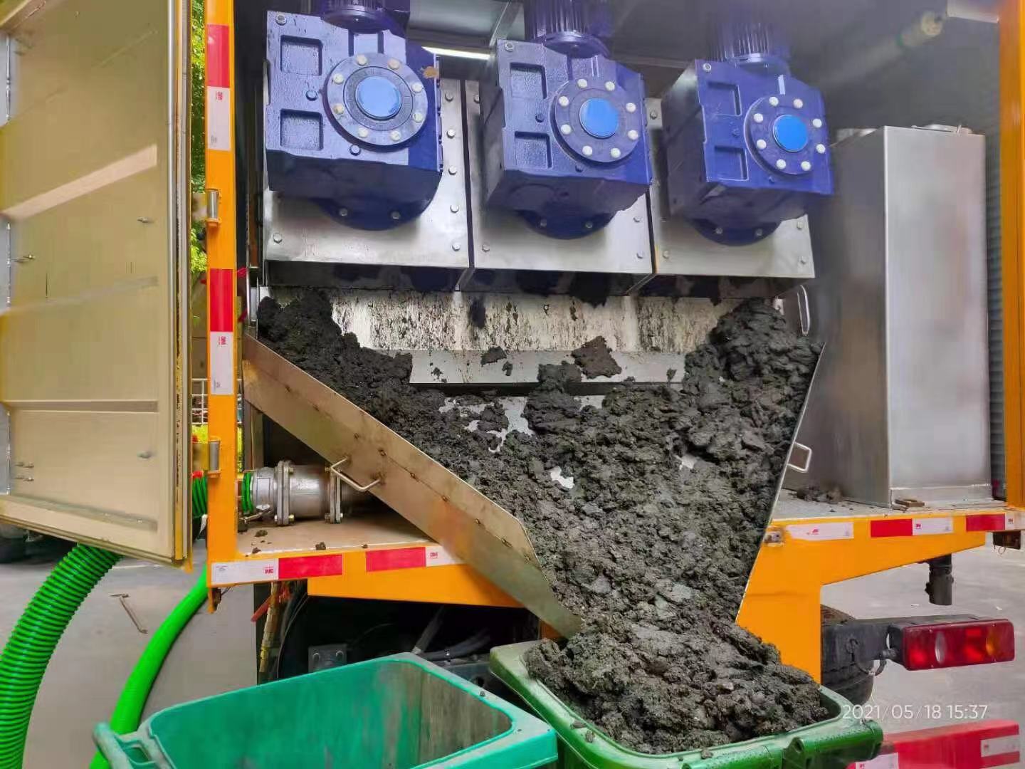 阳原化粪池清掏城市维护站-泥浆净化干湿分离处理